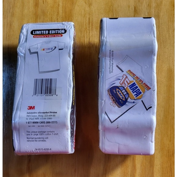 NASCAR 3M & NAPA T-Shirt Limited Edition Collector Car Racing Tee XL‎ - Picture 4 of 8